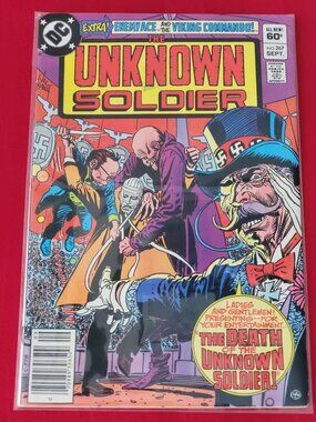 VINTAGE 1982, UNKNOWN SOLDIER COMIC BOOK, ISSUE #267!!!